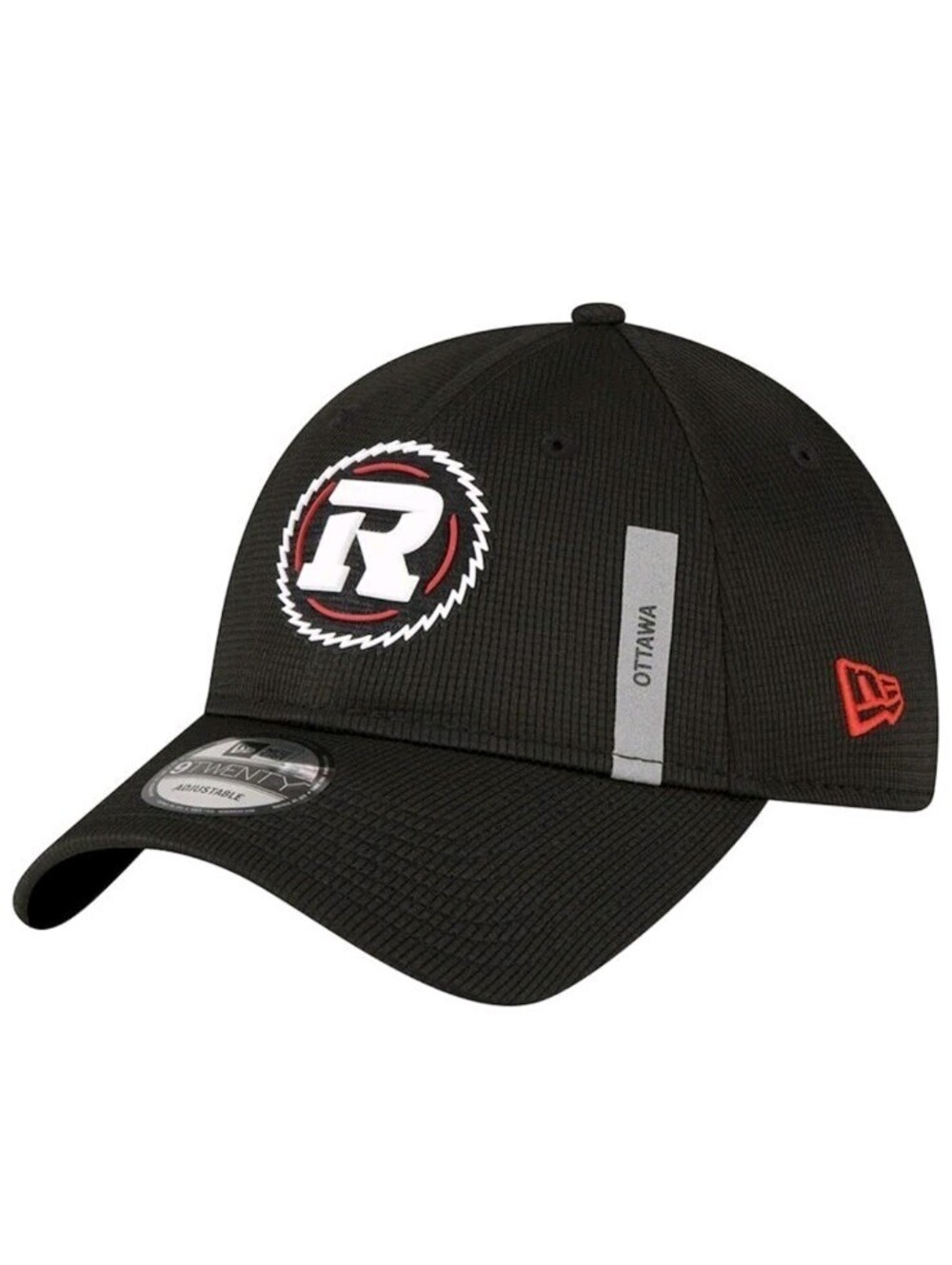 CFL Ottawa Redblacks New Era Sideline 9TWENTY Adjustable One Size Fit Hat Black